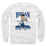 Mens Long Sleeve White