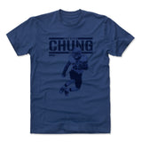 Mens Cotton T-Shirt Cool Blue