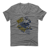 Mens Men's V-Neck Heather Gray