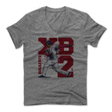 Mens Men's V-Neck Heather Gray