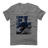 Mens Men's V-Neck Heather Gray