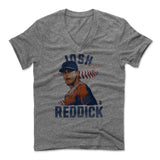 Mens Men's V-Neck Heather Gray