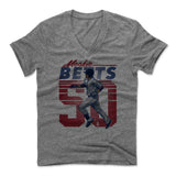 Mens Men's V-Neck Heather Gray
