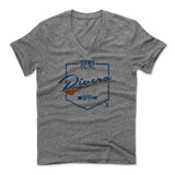 Mens Men's V-Neck Heather Gray