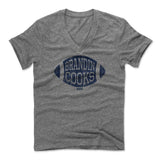 Mens Men's V-Neck Heather Gray