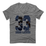 Mens Men's V-Neck Heather Gray