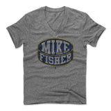 Mens Men's V-Neck Heather Gray