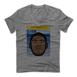 Mens Men's V-Neck Heather Gray