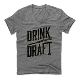 Mens Men's V-Neck Heather Gray