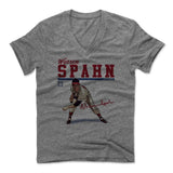 Mens Men's V-Neck Heather Gray
