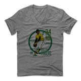 Mens Men's V-Neck Heather Gray