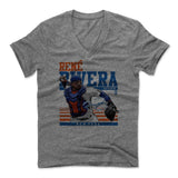 Mens Men's V-Neck Heather Gray