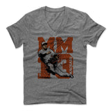 Mens Men's V-Neck Heather Gray