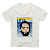 Mens Men's V-Neck Ivory