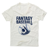 Mens Men's V-Neck Ivory