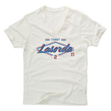 Mens Men's V-Neck Ivory