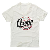 Mens Men's V-Neck Ivory