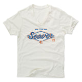 Mens Men's V-Neck Ivory