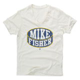 Mens Men's V-Neck Ivory