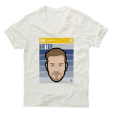 Mens Men's V-Neck Ivory