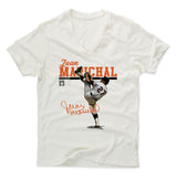 Mens Men's V-Neck Ivory