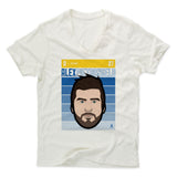 Mens Men's V-Neck Ivory