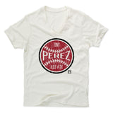 Mens Men's V-Neck Ivory