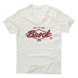 Mens Men's V-Neck Ivory