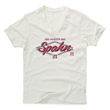 Mens Men's V-Neck Ivory