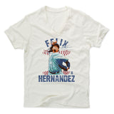 Mens Men's V-Neck Ivory
