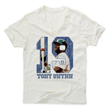 Mens Men's V-Neck Ivory