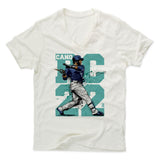 Mens Men's V-Neck Ivory