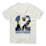 Mens Men's V-Neck Ivory