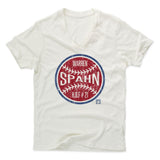 Mens Men's V-Neck Ivory