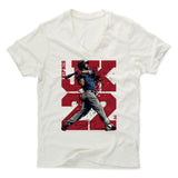Mens Men's V-Neck Ivory