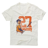 Mens Men's V-Neck Ivory