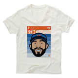Mens Men's V-Neck Ivory