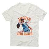 Mens Men's V-Neck Ivory