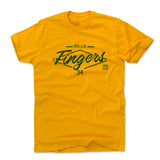 Mens Cotton T-Shirt Gold