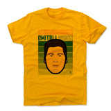 Mens Cotton T-Shirt Gold