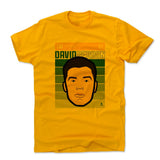 Mens Cotton T-Shirt Gold