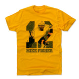 Mens Cotton T-Shirt Gold