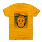 Mens Cotton T-Shirt Gold
