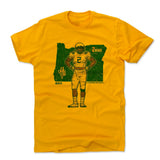 Mens Cotton T-Shirt Gold