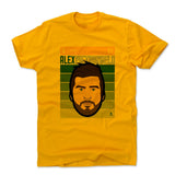 Mens Cotton T-Shirt Gold