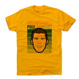 Mens Cotton T-Shirt Gold