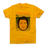 Mens Cotton T-Shirt Gold