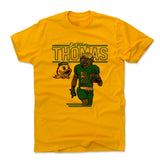 Mens Cotton T-Shirt Gold