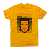 Mens Cotton T-Shirt Gold