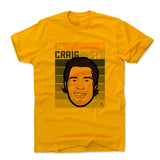 Mens Cotton T-Shirt Gold